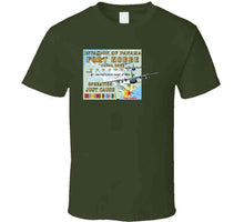 Load image into Gallery viewer, Invasion Of Panama - Just Cause - Fort Kobbe - Cz W Svc Ribbons W Map W C-130s X 300 Classic T Shirt, Crewneck Sweatshirt, Hoodie, Long Sleeve