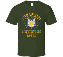 Load image into Gallery viewer, Army - 5th Squadron 17th Cavalry - Air Cav - Camp Gary Owen Korea Classic T Shirt, Crewneck Sweatshirt, Hoodie, Long Sleeve