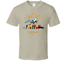 Load image into Gallery viewer, Gulf War 1990 - 1991 W Svc Ribbons - Car - Seabee X 300 T Shirt