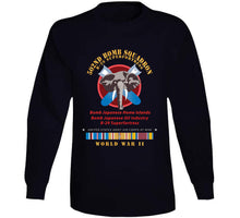 Load image into Gallery viewer, 502nd Bomb Squadron - B-29 Superfortress - Campaigns - World War Ii W Pac Svc - Classic T Shirt, Crewneck Sweatshirt, Hoodie, Long Sleeve
