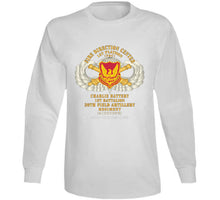Load image into Gallery viewer, 39th Field Artillery Regiment, 1st Platoon, Fdc, Charlie Battery, 1st Battalion Airborne X 300 Classic T Shirt, Crewneck Sweatshirt, Hoodie, Long Sleeve