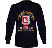 Load image into Gallery viewer, Army 19th Engineer Battalion Afghanistan War W Svc Classic T Shirt, Crewneck Sweatshirt, Hoodie, Long Sleeve

