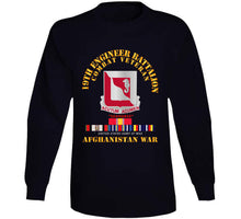 Load image into Gallery viewer, Army 19th Engineer Battalion Afghanistan War W Svc Classic T Shirt, Crewneck Sweatshirt, Hoodie, Long Sleeve
