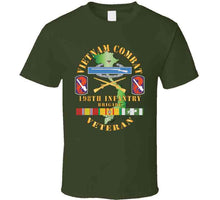Load image into Gallery viewer, Vietnam Combat Infantry Veteran W 198th Inf Bde Ssi X 300 T Shirt