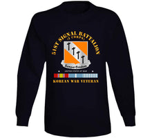 Load image into Gallery viewer, Army - 51st Signal Battalion - Korean War Veteran Long Sleeve Tee