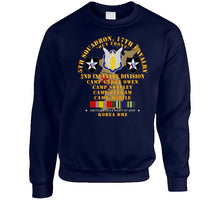 Load image into Gallery viewer, Army - 5th Squadron, 17th Cavalry - 2nd Id W Map W Korea Svc Classic T Shirt, Crewneck Sweatshirt, Hoodie, Long Sleeve