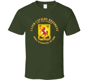 113th Cavalry Regiment - Dui - Iowa National Guard X 300 T Shirt