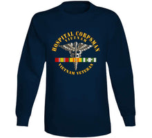 Load image into Gallery viewer, Navy - Hospital Corpsman W Vietnam Svc Ribbons X 300 Classic T Shirt, Crewneck Sweatshirt, Hoodie, Long Sleeve