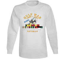 Load image into Gallery viewer, Gulf War 1990 - 1991 W Svc Ribbons - Car - Seabee X 300 Classic T Shirt, Crewneck Sweatshirt, Hoodie, Long Sleeve