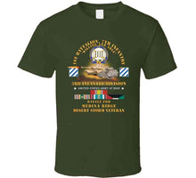 Load image into Gallery viewer, Army - 1st Battalion, 7th Infantry - 3rd Id - Battle Medina Ridge W M1 - M2 - Desert Storm Veteran X 300 Classic T Shirt, Crewneck Sweatshirt, Hoodie, Long Sleeve
