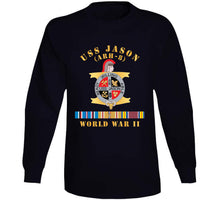 Load image into Gallery viewer, Navy - Uss Jason (arh-8) - Wwii W Pac Svc X 300 Classic T Shirt, Crewneck Sweatshirt, Hoodie, Long Sleeve