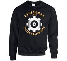 Load image into Gallery viewer, Navy - Rate - Engineman X 300 Classic T Shirt, Crewneck Sweatshirt, Hoodie, Long Sleeve