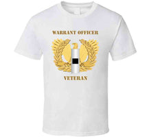 Load image into Gallery viewer, Emblem - Warrant Officer - Wo1 - Veteran X 300 T Shirt