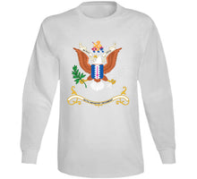 Load image into Gallery viewer, Army - Regimental Colors - 187th Infantry Regiment - Ne Desit Virtus X 300 Classic T Shirt, Crewneck Sweatshirt, Hoodie, Long Sleeve