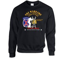 Load image into Gallery viewer, Army - 10th Mountain Division - Ski Warfare - Ski Combat - Winter Warfare X 300 Classic T Shirt, Crewneck Sweatshirt, Hoodie, Long Sleeve