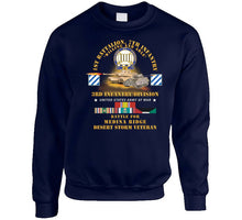 Load image into Gallery viewer, Army - 1st Battalion, 7th Infantry - 3rd Id - Battle Medina Ridge W M1 - M2 - Desert Storm Veteran X 300 Classic T Shirt, Crewneck Sweatshirt, Hoodie, Long Sleeve