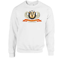 Load image into Gallery viewer, Army - 112th Signal Battalion W Airborne Badge - Dui - Ribbon X 300 Classic T Shirt, Crewneck Sweatshirt, Hoodie, Long Sleeve