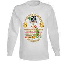 Load image into Gallery viewer, Army - Vietnam Combat Veteran - 43rd Signal Bn, 21st Signal Group Dui W Vn Svc X 300 Classic T Shirt, Crewneck Sweatshirt, Hoodie, Long Sleeve