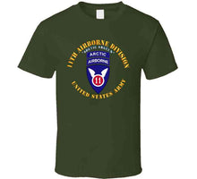Load image into Gallery viewer, 11th Airborne Division - Arctic Angels W Arctic Tab X 300 Classic T Shirt, Crewneck Sweatshirt, Hoodie, Long Sleeve