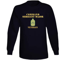 Load image into Gallery viewer, Army - Command Sergeant Major - Veteran - Line Classic T Shirt, Crewneck Sweatshirt, Hoodie, Long Sleeve
