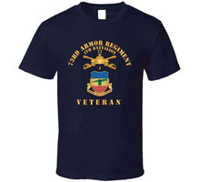 Load image into Gallery viewer, 4th Battalion 73rd Armor Regiment - Veteran W Dui Wo At War - Br T-Shirts - Classic