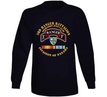 Load image into Gallery viewer, Army - Panama - 3rd Rgr Bn Operation Just Cause W Svc Ribbons X 300 Classic T Shirt, Crewneck Sweatshirt, Hoodie, Long Sleeve