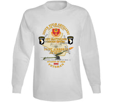 Load image into Gallery viewer, Army - 1st Bn, 320th Fa, 101st Airborne Div - Invasion - 2003 W Aa Badge - W 105mm Map Classic T Shirt, Crewneck Sweatshirt, Hoodie, Long Sleeve
