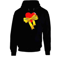 Load image into Gallery viewer, Army - Heart - Yellow Ribbon - Support Troops And Vets X 300 Classic T Shirt, Crewneck Sweatshirt, Hoodie, Long Sleeve