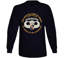 Load image into Gallery viewer, Sof - 5th Sfg - Airborne Badge - Vietnam X 300 Classic T Shirt, Crewneck Sweatshirt, Hoodie, Long Sleeve