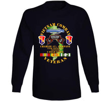 Load image into Gallery viewer, Army - Vietnam Combat Vet - C Co 75th Infantry (Ranger) - I Field Force SSI Classic T Shirt, Crewneck Sweatshirt, Hoodie, Long Sleeve