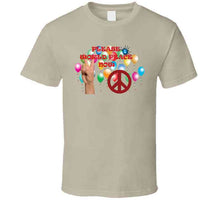 Load image into Gallery viewer, Army - Please World Peace Now W Peace Sign, Hand - Balloons X 300 Classic T Shirt, Crewneck Sweatshirt, Hoodie, Long Sleeve