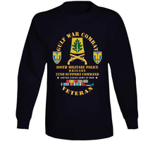 Load image into Gallery viewer, Gulf War Combat Vet - 800th Mp Brigade - Ssi, 22nd Support Command Ssi W Gulf Svc X 300 Classic T Shirt, Crewneck Sweatshirt, Hoodie, Long Sleeve