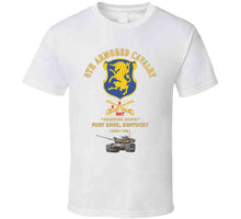 Load image into Gallery viewer, Army - 6th Acr W Cav Br Ft Knox Kentucky - 1980-1981 W M60 Green Camo - Red Txt X 300 Classic T Shirt, Crewneck Sweatshirt, Hoodie, Long Sleeve