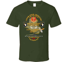 Load image into Gallery viewer, Army - 1st Bn, 320th Fa, 101st Airborne Div - Invasion - 2003 W Aa Badge - W 105mm Map Classic T Shirt, Crewneck Sweatshirt, Hoodie, Long Sleeve