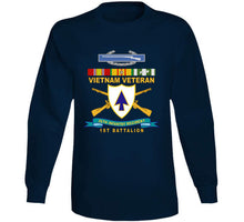 Load image into Gallery viewer, Army - 26th Infantry Regiment - Dui W Br - Ribbon - Top - 1st Bn W Cib Vn Svc X 300 Classic T Shirt, Crewneck Sweatshirt, Hoodie, Long Sleeve