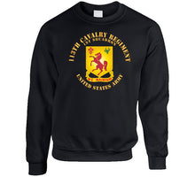 Load image into Gallery viewer, 113th Cavalry Regiment - Dui - Us Army X 300 T Shirt
