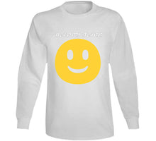 Load image into Gallery viewer, Emoji 1 - Happy Face W Transparent Eyes Adn Mouth W Txt X 300 Classic T Shirt, Crewneck Sweatshirt, Hoodie, Long Sleeve