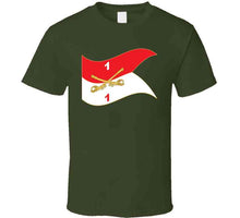 Load image into Gallery viewer, 1st Squadron, 1st Cavalry Regiment - Guidon - Waving X 300 Classic T Shirt, Crewneck Sweatshirt, Hoodie, Long Sleeve