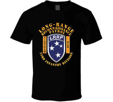 Load image into Gallery viewer, Army - Sof - 23rd Id - Lrrp W Vn War Banner Classic T Shirt, Crewneck Sweatshirt, Hoodie, Long Sleeve