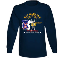 Load image into Gallery viewer, Army - 10th Mountain Division - Ski Warfare - Ski Combat - Winter Warfare X 300 Classic T Shirt, Crewneck Sweatshirt, Hoodie, Long Sleeve