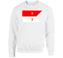 Load image into Gallery viewer, Army - 2nd Squadron, 7th Cavalry Guidon Classic T Shirt, Crewneck Sweatshirt, Hoodie, Long Sleeve