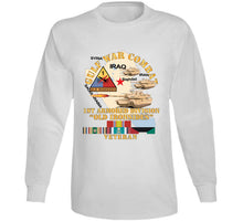 Load image into Gallery viewer, Gulf War Combat Armor Vet W 1st Armored Division X 300 T Shirt