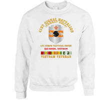 Load image into Gallery viewer, Army - 41st Signal Bn Combat Area Vn Vet W Svc Ribbon - Qui Nhon X 300 Classic T Shirt, Crewneck Sweatshirt, Hoodie, Long Sleeve