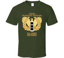 Load image into Gallery viewer, Emblem - Warrant Officer - Cw3 - Retired X 300 T Shirt