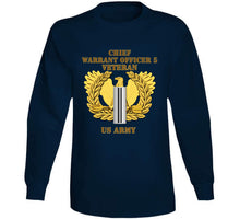 Load image into Gallery viewer, Army - Emblem - Warrant Officer 5 - Cw5 W Eagle - Veteran Classic T Shirt, Crewneck Sweatshirt, Hoodie, Long Sleeve