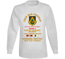 Load image into Gallery viewer, Army - Cold War Vet - Troop A, 240th Cavalry Regiment - Owensboro, Kentucky W Cold Svc Classic T Shirt, Crewneck Sweatshirt, Hoodie, Long Sleeve