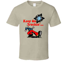 Load image into Gallery viewer, Keep On Truckin - Cmyk W Stars And Disco Ball X 300 Classic T Shirt, Crewneck Sweatshirt, Hoodie, Long Sleeve