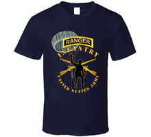 Load image into Gallery viewer, Army - Infantry - Follow Me - Ranger Tab - Paratrooper X 300 Classic T Shirt, Crewneck Sweatshirt, Hoodie, Long Sleeve