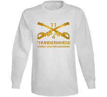 Load image into Gallery viewer, Cbt Avn Squadron - 4th Squadron, 11th Acr - Branch W Txt X 300 T Shirt