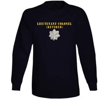Load image into Gallery viewer, Army - Lieutenant Colonel - Retired X 300 Classic T Shirt, Crewneck Sweatshirt, Hoodie, Long Sleeve